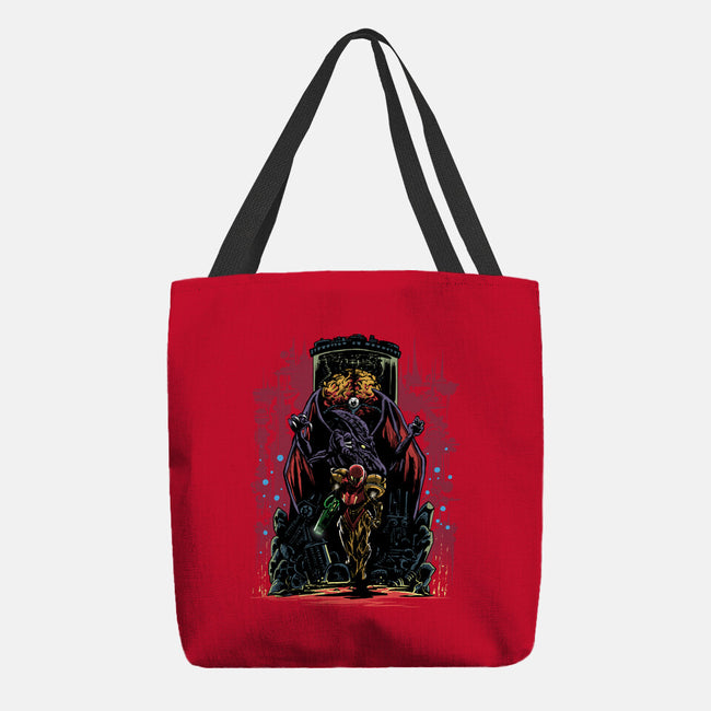 Painting Of The Bounty Hunter-None-Basic Tote-Bag-zascanauta