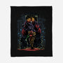 Painting Of The Bounty Hunter-None-Fleece-Blanket-zascanauta