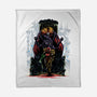 Painting Of The Bounty Hunter-None-Fleece-Blanket-zascanauta