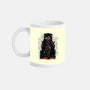 Painting Of The Bounty Hunter-None-Mug-Drinkware-zascanauta