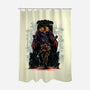 Painting Of The Bounty Hunter-None-Polyester-Shower Curtain-zascanauta