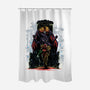 Painting Of The Bounty Hunter-None-Polyester-Shower Curtain-zascanauta