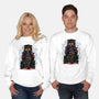 Painting Of The Bounty Hunter-Unisex-Crew Neck-Sweatshirt-zascanauta