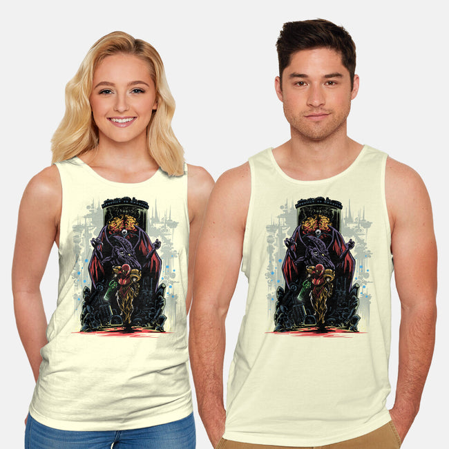 Painting Of The Bounty Hunter-Unisex-Basic-Tank-zascanauta