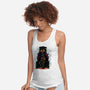 Painting Of The Bounty Hunter-Womens-Racerback-Tank-zascanauta