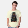 Painting Of The Bounty Hunter-Mens-Basic-Tee-zascanauta