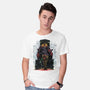 Painting Of The Bounty Hunter-Mens-Basic-Tee-zascanauta