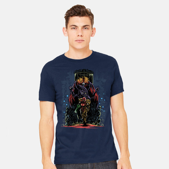Painting Of The Bounty Hunter-Mens-Heavyweight-Tee-zascanauta