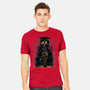 Painting Of The Bounty Hunter-Mens-Heavyweight-Tee-zascanauta