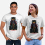 Painting Of The Bounty Hunter-Unisex-Basic-Tee-zascanauta