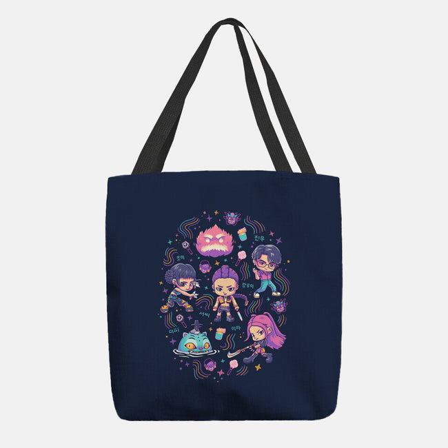 Happy Honmoon-None-Basic Tote-Bag-Geekydog