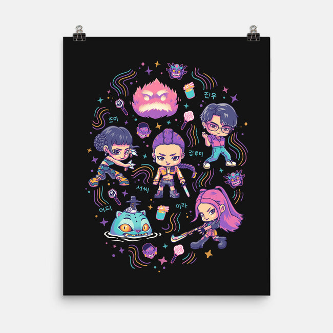 Happy Honmoon-None-Matte-Poster-Geekydog