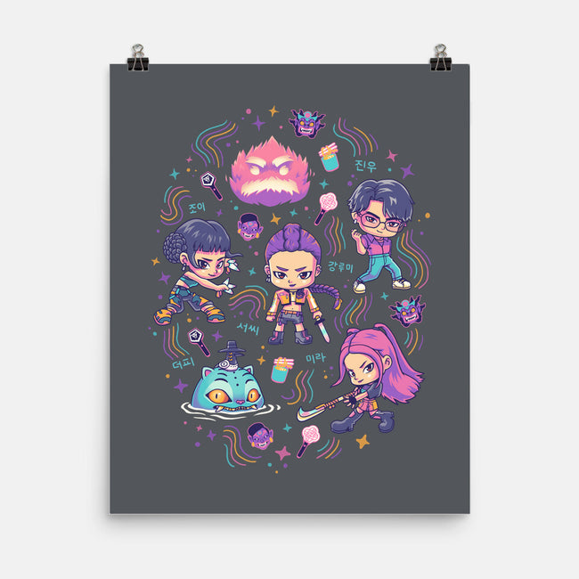 Happy Honmoon-None-Matte-Poster-Geekydog