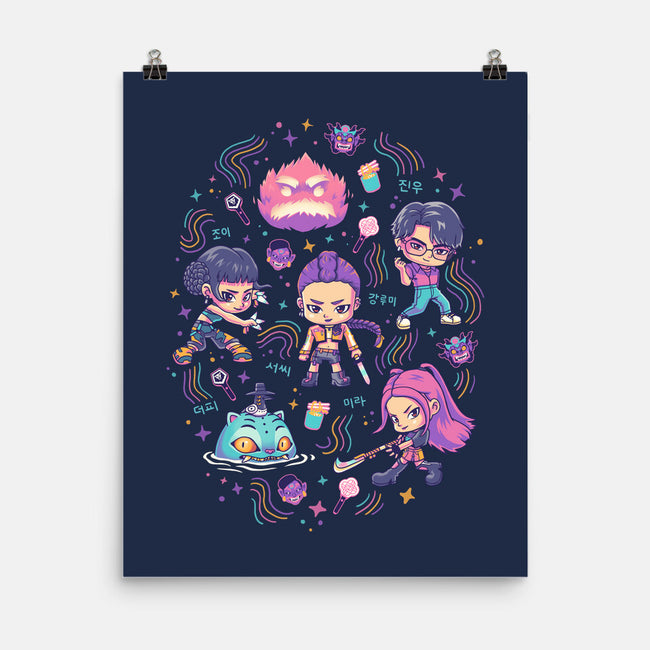 Happy Honmoon-None-Matte-Poster-Geekydog