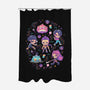 Happy Honmoon-None-Polyester-Shower Curtain-Geekydog