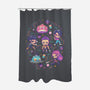 Happy Honmoon-None-Polyester-Shower Curtain-Geekydog