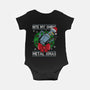 Shiny Metal Xmas-Baby-Basic-Onesie-Barbadifuoco