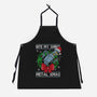 Shiny Metal Xmas-Unisex-Kitchen-Apron-Barbadifuoco