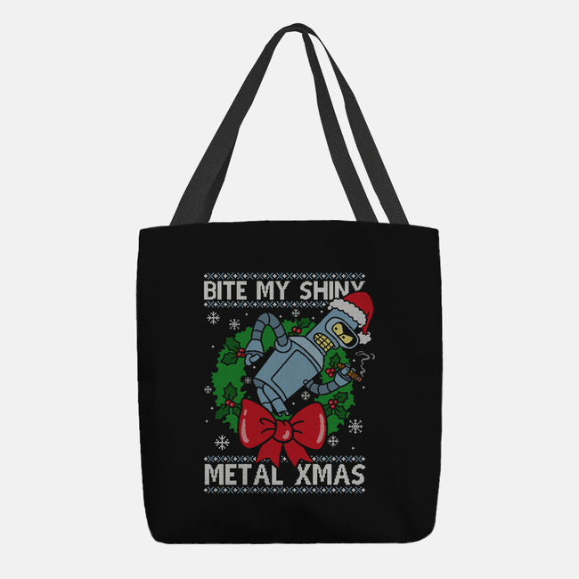Shiny Metal Xmas-None-Basic Tote-Bag-Barbadifuoco