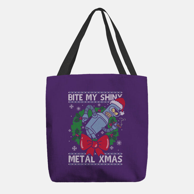 Shiny Metal Xmas-None-Basic Tote-Bag-Barbadifuoco