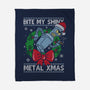 Shiny Metal Xmas-None-Fleece-Blanket-Barbadifuoco