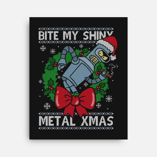 Shiny Metal Xmas-None-Stretched-Canvas-Barbadifuoco