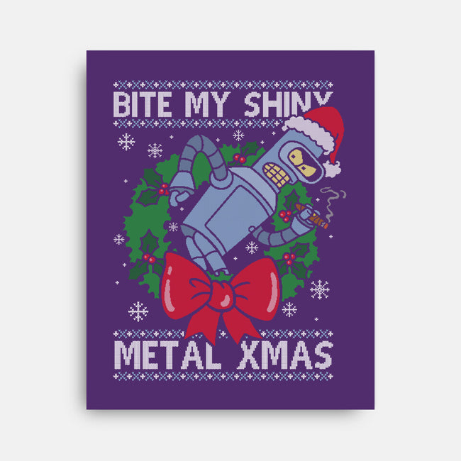 Shiny Metal Xmas-None-Stretched-Canvas-Barbadifuoco