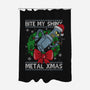 Shiny Metal Xmas-None-Polyester-Shower Curtain-Barbadifuoco