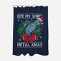 Shiny Metal Xmas-None-Polyester-Shower Curtain-Barbadifuoco