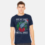 Shiny Metal Xmas-Mens-Heavyweight-Tee-Barbadifuoco