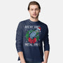 Shiny Metal Xmas-Mens-Long Sleeved-Tee-Barbadifuoco