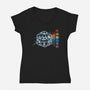 Prism Role Play Dices-Womens-V-Neck-Tee-Vallina84