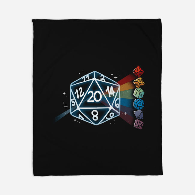 Prism Role Play Dices-None-Fleece-Blanket-Vallina84