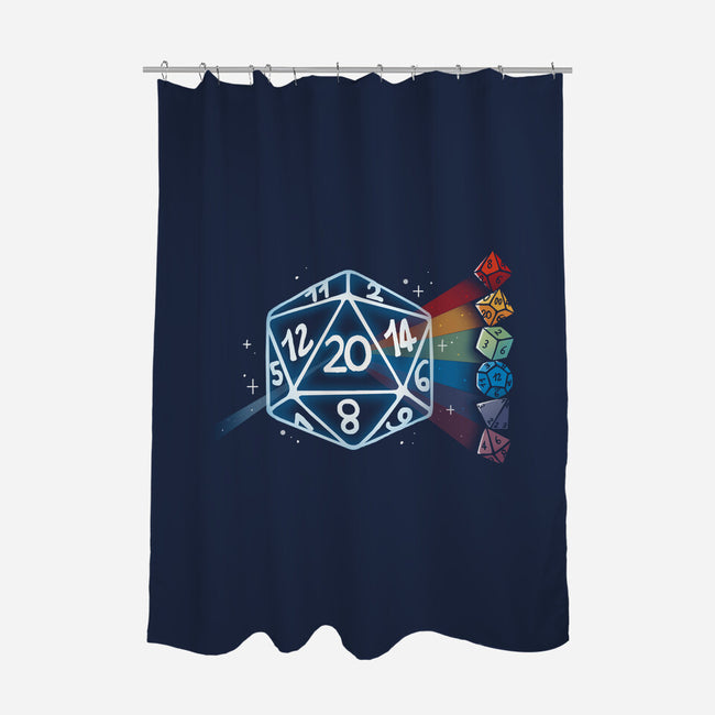Prism Role Play Dices-None-Polyester-Shower Curtain-Vallina84