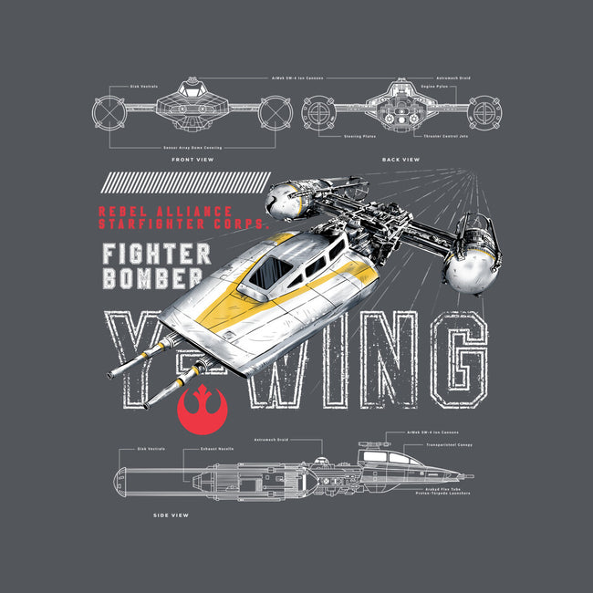 Fighter Bomber-Womens-Fitted-Tee-alfbocreative