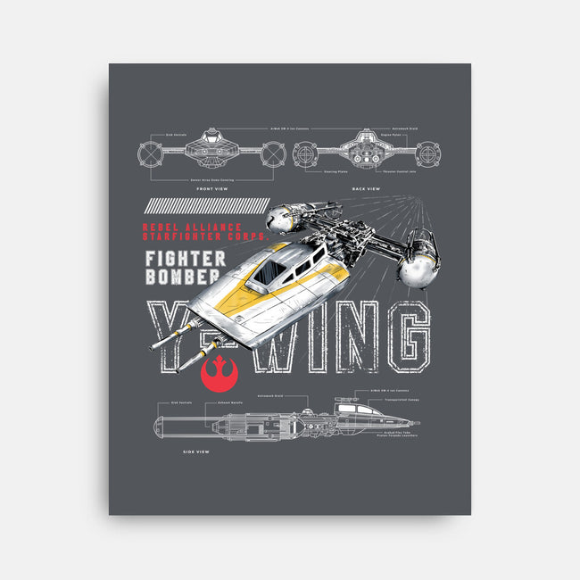 Fighter Bomber-None-Stretched-Canvas-alfbocreative