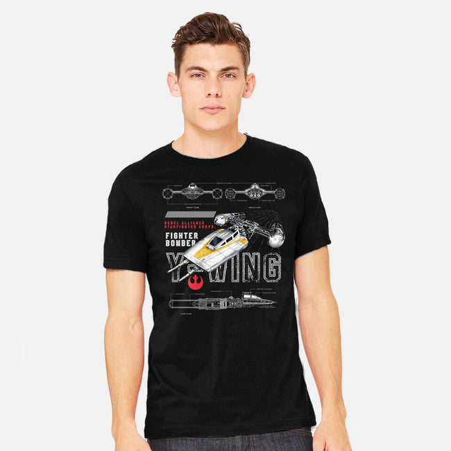 Fighter Bomber-Mens-Heavyweight-Tee-alfbocreative