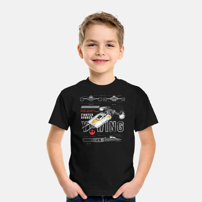 Fighter Bomber-Youth-Basic-Tee-alfbocreative