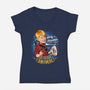 Filthy Animal-Womens-V-Neck-Tee-Tronyx79