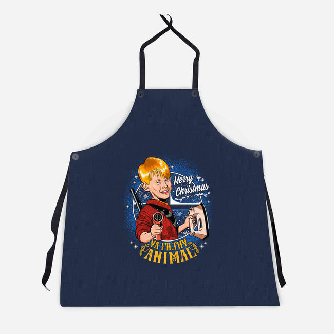 Filthy Animal-Unisex-Kitchen-Apron-Tronyx79