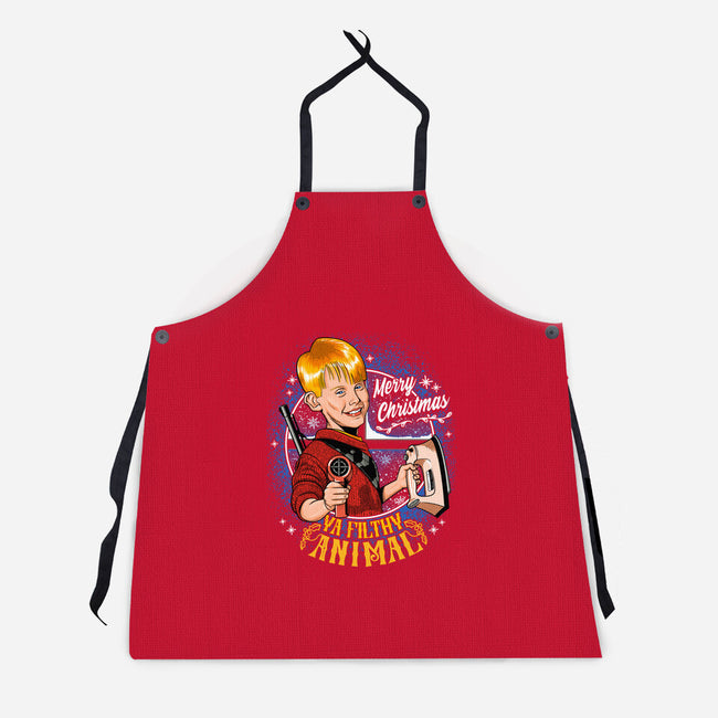 Filthy Animal-Unisex-Kitchen-Apron-Tronyx79