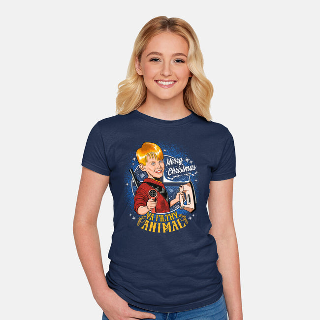 Filthy Animal-Womens-Fitted-Tee-Tronyx79