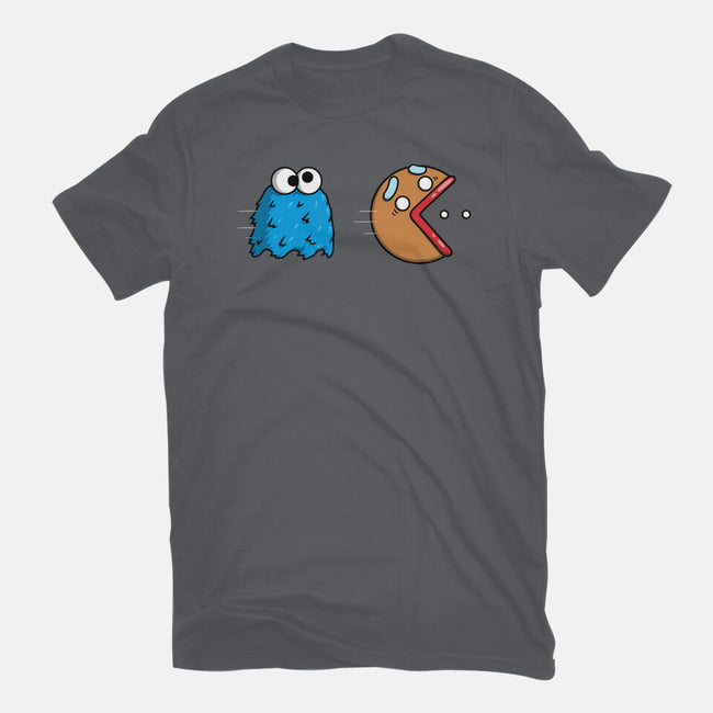 Cookie Man-Womens-Fitted-Tee-Raffiti