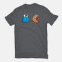 Cookie Man-Womens-Fitted-Tee-Raffiti