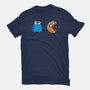 Cookie Man-Womens-Fitted-Tee-Raffiti