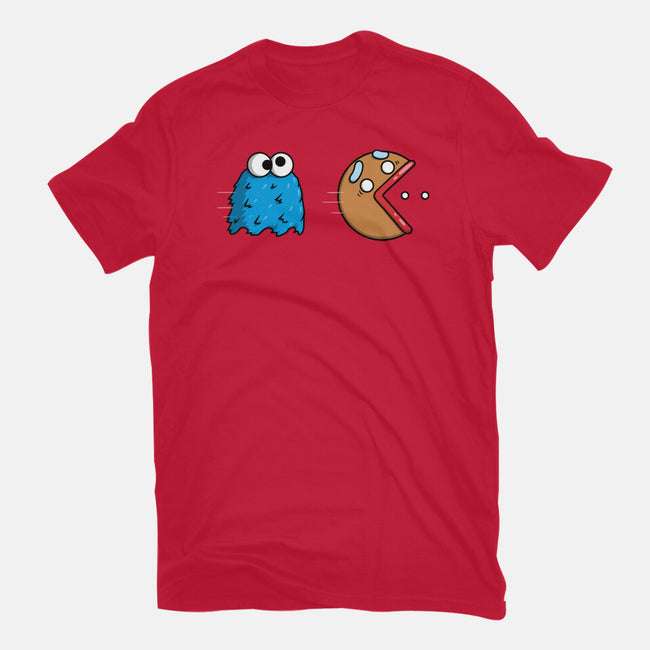 Cookie Man-Womens-Fitted-Tee-Raffiti