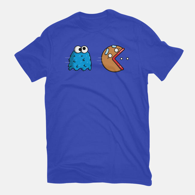 Cookie Man-Womens-Fitted-Tee-Raffiti