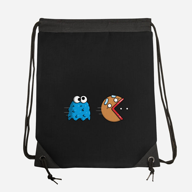 Cookie Man-None-Drawstring-Bag-Raffiti