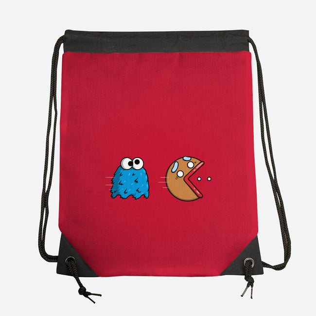 Cookie Man-None-Drawstring-Bag-Raffiti