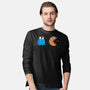 Cookie Man-Mens-Long Sleeved-Tee-Raffiti